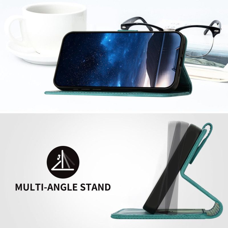 Flip Cover Til Vivo V50 Lite 5g Geometrisk Remdesign