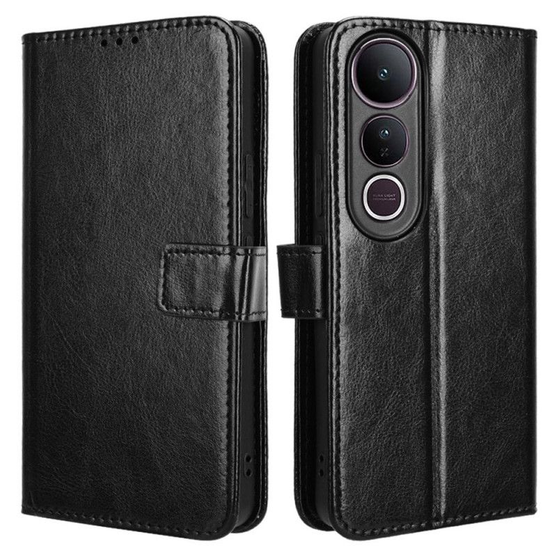 Flip Cover Til Vivo V50 Lite 5g Prangende Kunstlæder