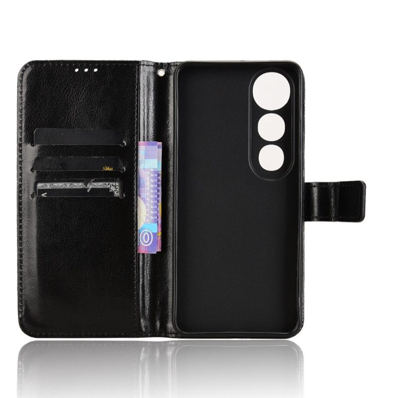 Flip Cover Til Vivo V50 Lite 5g Prangende Kunstlæder