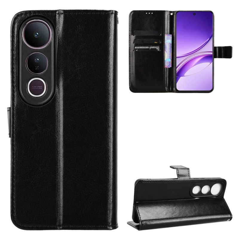 Flip Cover Til Vivo V50 Lite 5g Prangende Kunstlæder