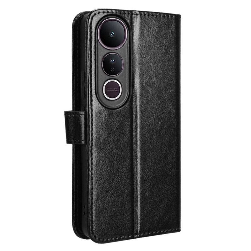 Flip Cover Til Vivo V50 Lite 5g Prangende Kunstlæder
