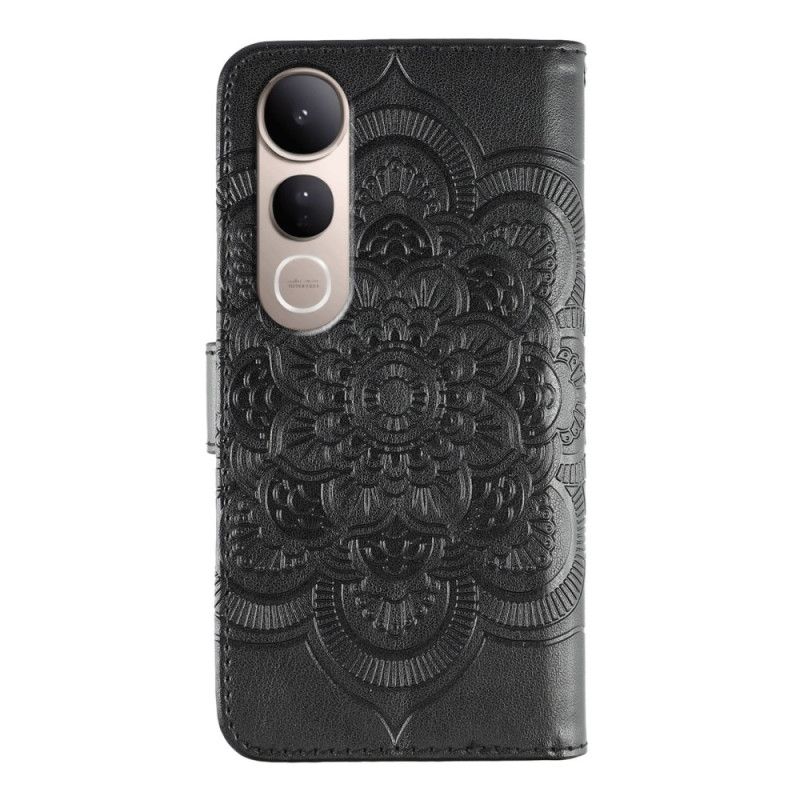 Flip Cover Vivo V50 Lite 5g Mandala-gravering