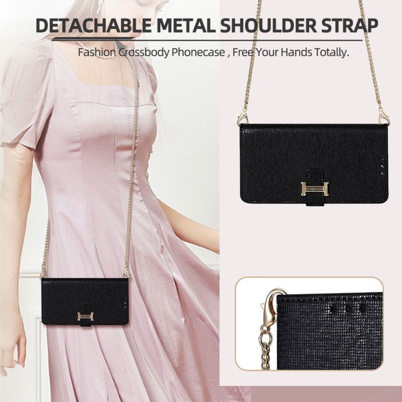 Flip Cover Vivo V50 Lite 5g Pailletter Med Kæde