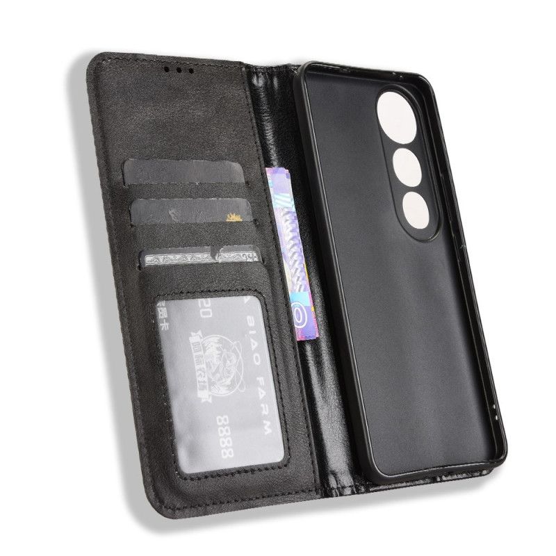 Flip Cover Vivo V50 Lite 5g Vintage Frise