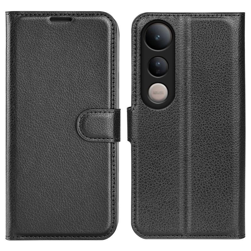 Læder Cover Vivo V50 Lite 5g Litchi-kunstlæder