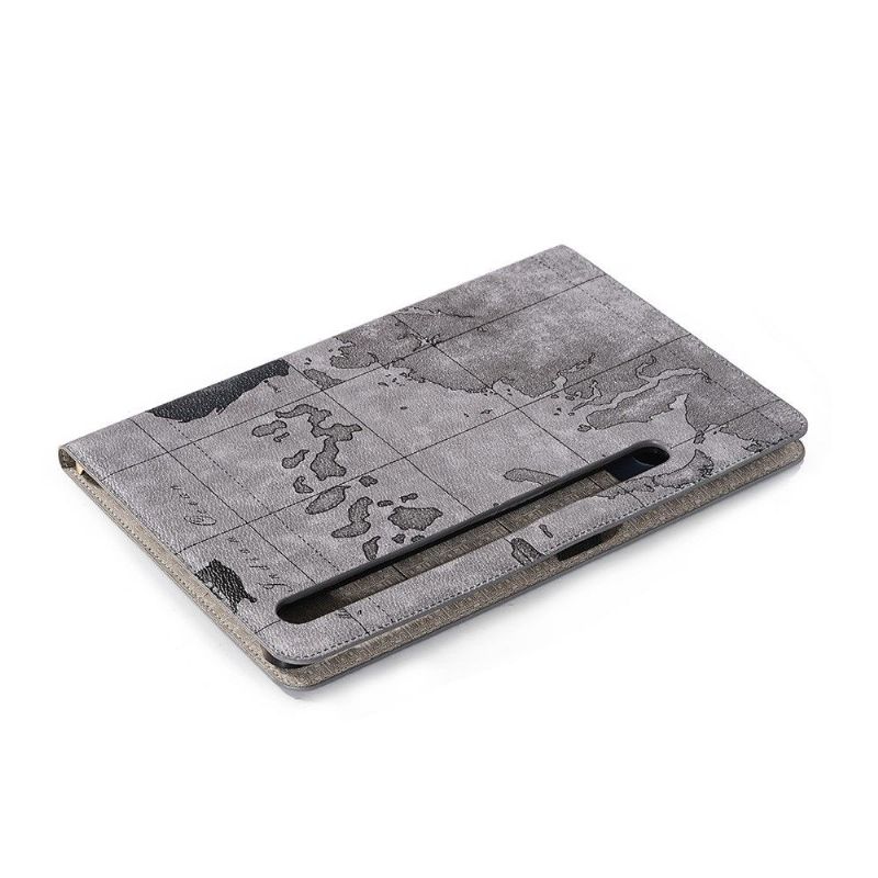 Flip Cover Samsung Galaxy Tab S7+ Verdenskort