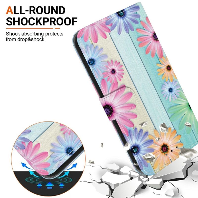 Flip Cover Oneplus Nord 5 Farverige Solsikker
