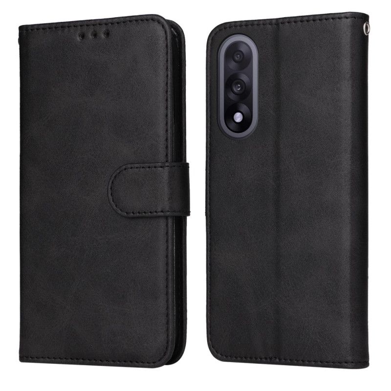 Flip Cover Oneplus Nord 5 Lædereffekt Med Rem
