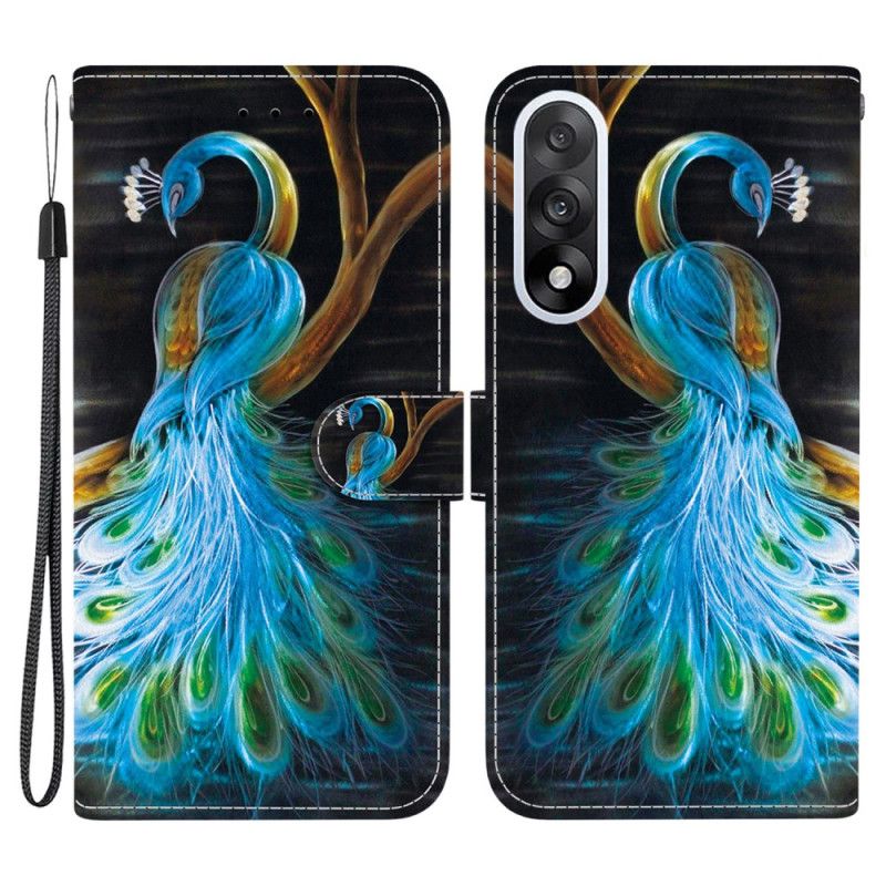 Flip Cover Oneplus Nord 5 Påfugl