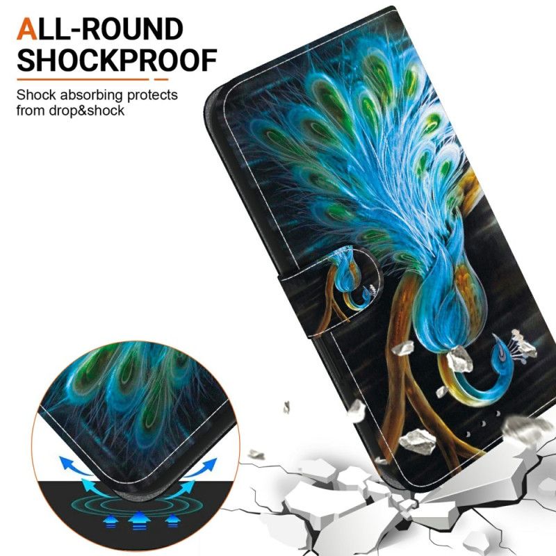Flip Cover Oneplus Nord 5 Påfugl