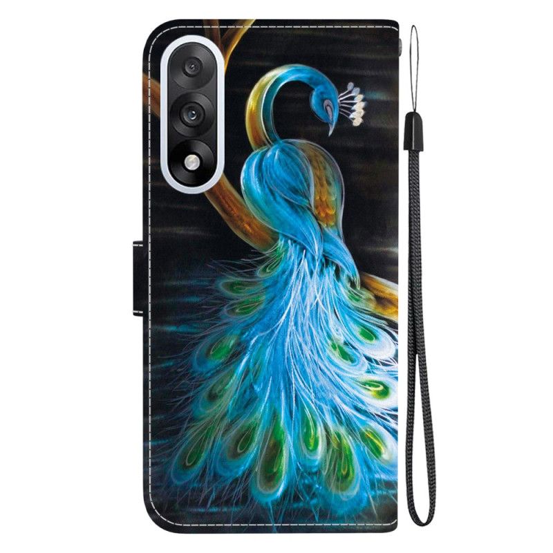 Flip Cover Oneplus Nord 5 Påfugl