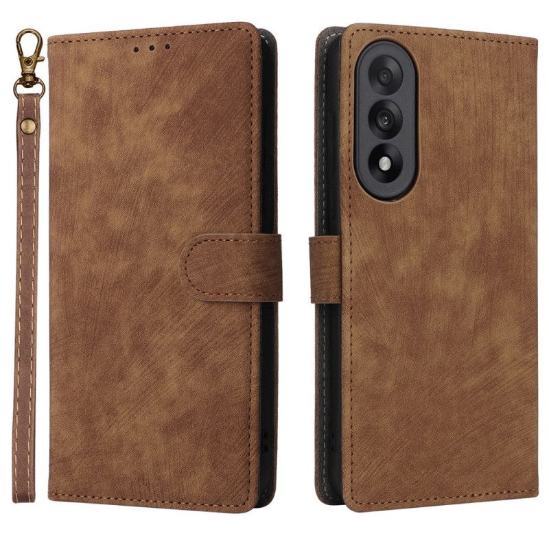 Flip Cover Oneplus Nord 5 Ruskindseffekt Rfid-beskyttelse