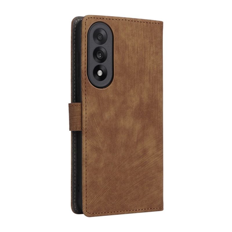 Flip Cover Oneplus Nord 5 Ruskindseffekt Rfid-beskyttelse
