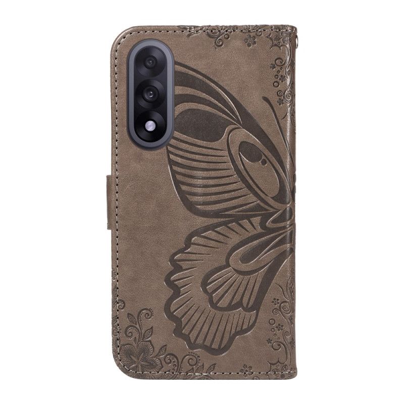 Flip Cover Oneplus Nord 5 Sommerfugledesign