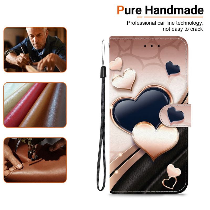 Flip Cover Oneplus Nord 5 To Hjerter