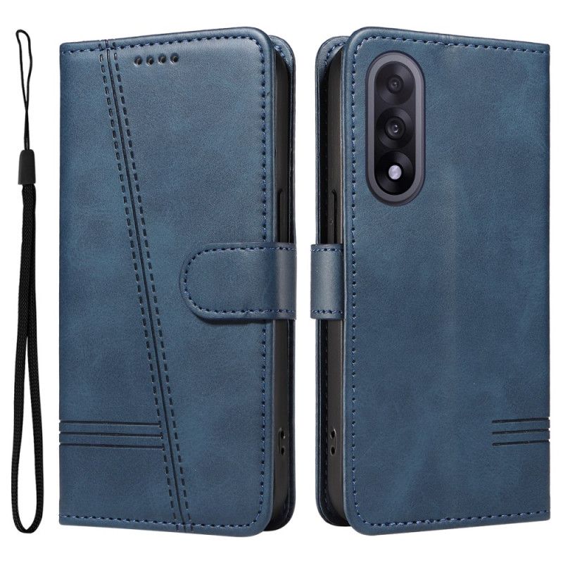 Flip Cover Til Oneplus Nord 5 Geometriske Linjer