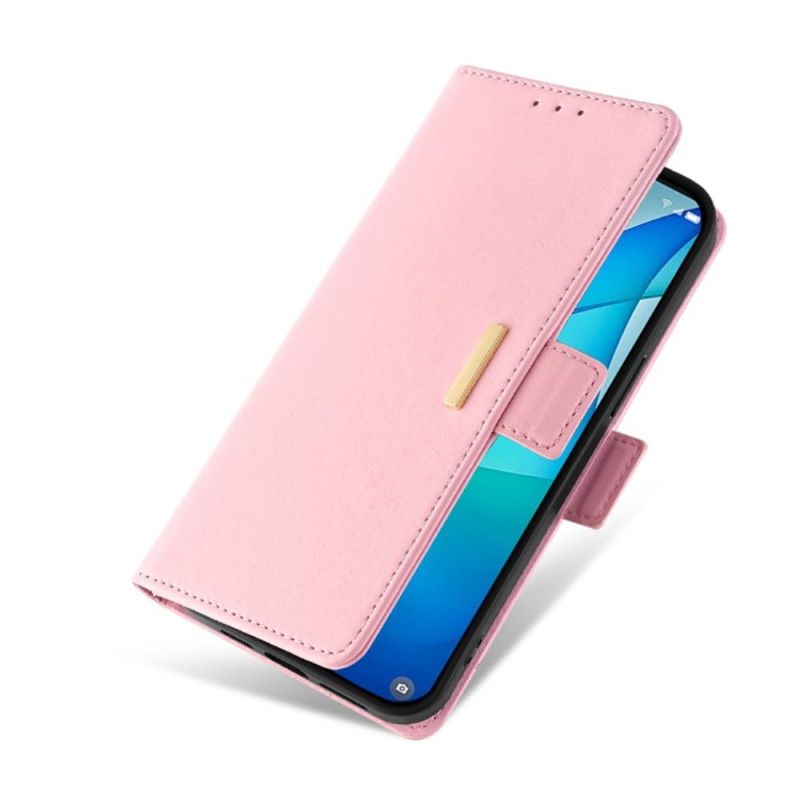 Flip Cover Til Oneplus Nord 5 Guldlås Og Snor