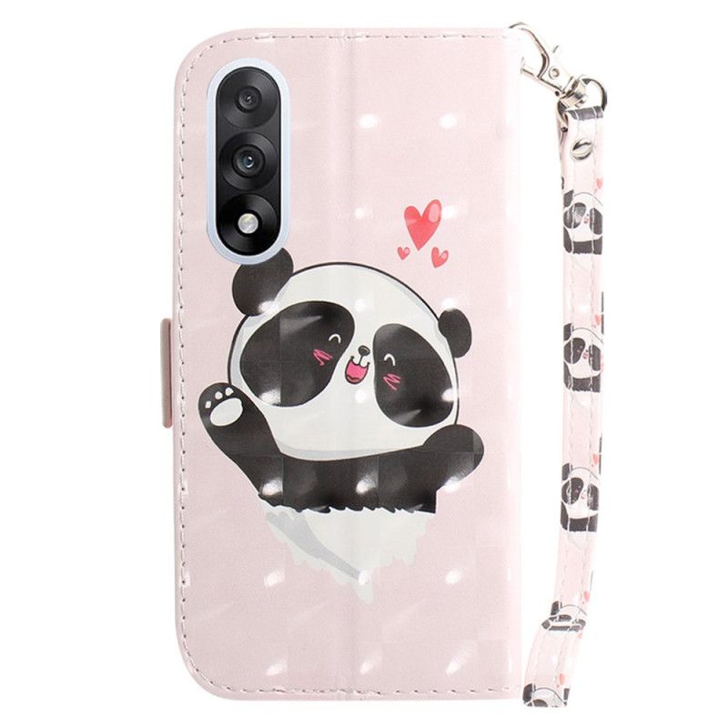 Flip Cover Til Oneplus Nord 5 Remmepanda-kærlighed