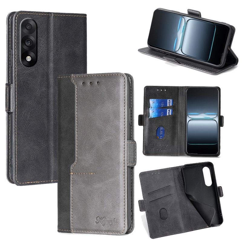 Flip Cover Til Oneplus Nord 5 Tofarvet