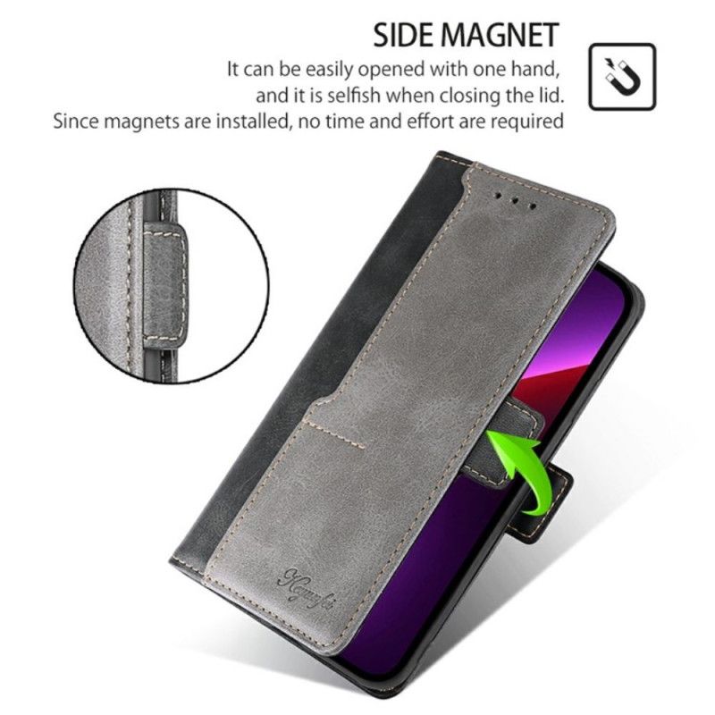 Flip Cover Til Oneplus Nord 5 Tofarvet
