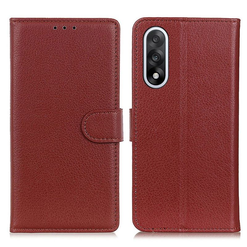 Flip Cover Til Oneplus Nord 5 Traditionelt Kunstlæder