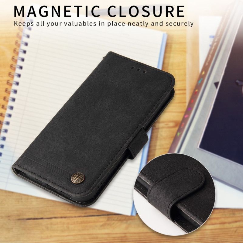 Flip Cover Til Oneplus Nord 5 Vintage Ruskindseffekt