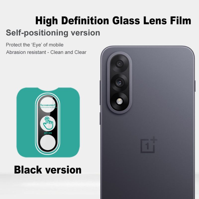 Imak Hærdet Glaslinsebeskytter Til Oneplus Nord 5 (sort Version)