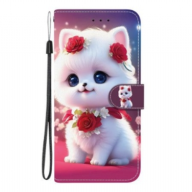 Læder Cover Oneplus Nord 5 Telefon Etui Blomsterkilling