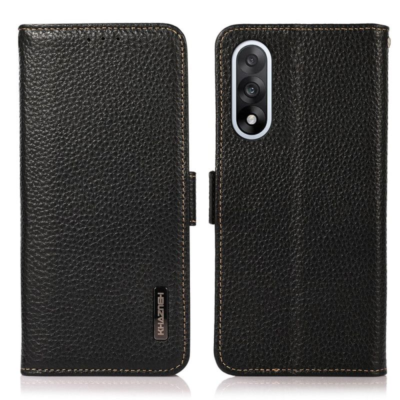 Læder Cover Oneplus Nord 5 Telefon Etui Khazneh Ægte Læder