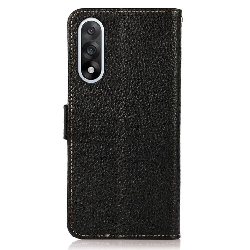 Læder Cover Oneplus Nord 5 Telefon Etui Khazneh Ægte Læder