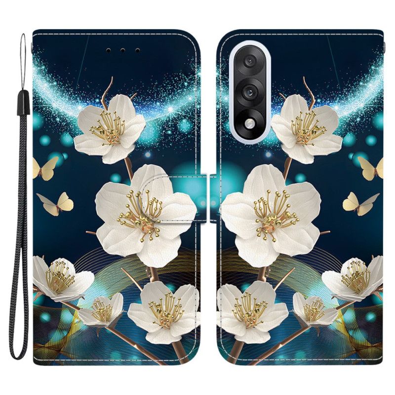 Læder Cover Oneplus Nord 5 Telefon Etui Magnoliaer