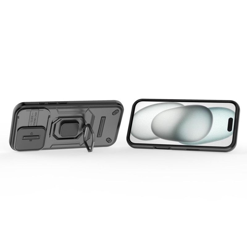 Cover iPhone 17 Holdbar Ring Med Kamerabeskytter
