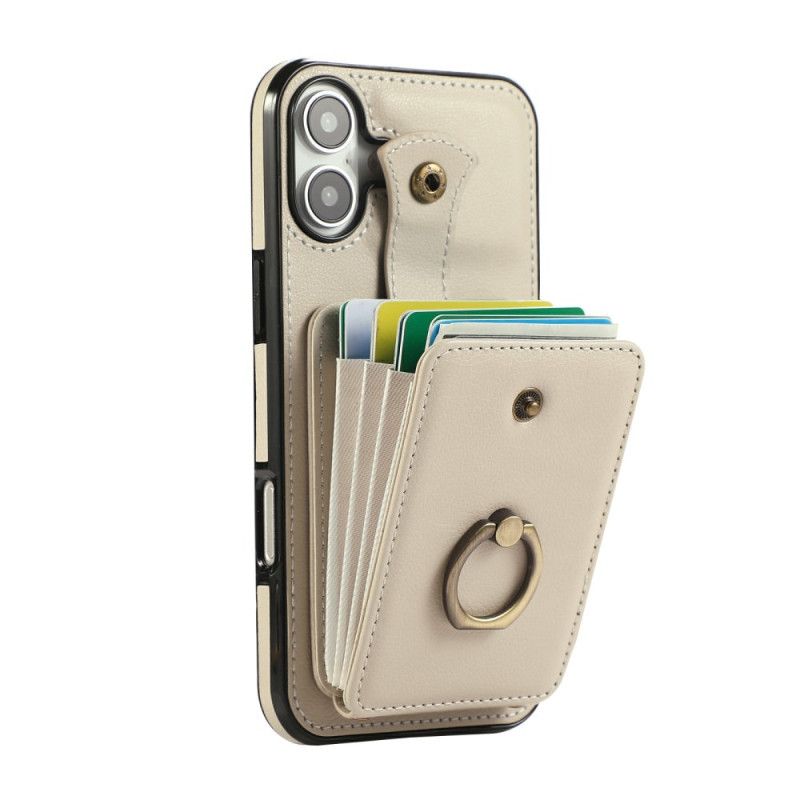 Cover iPhone 17 Kortholder Til Flere Kort Og Skulderrem