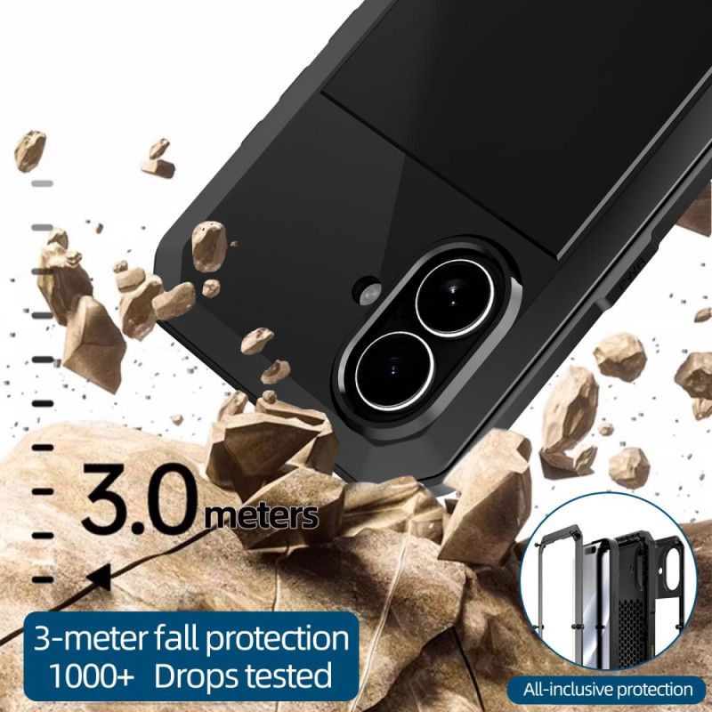 Cover iPhone 17 Med Skærmbeskytter I Hærdet Glas