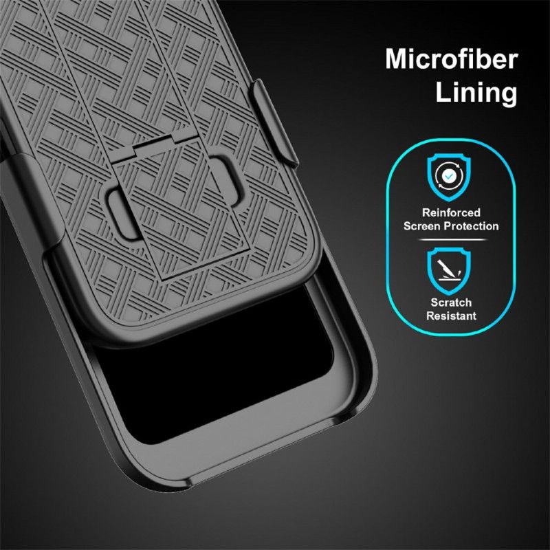 Cover iPhone 17 Telefon Etui Glidefunktion Med Støtteben Og Klips