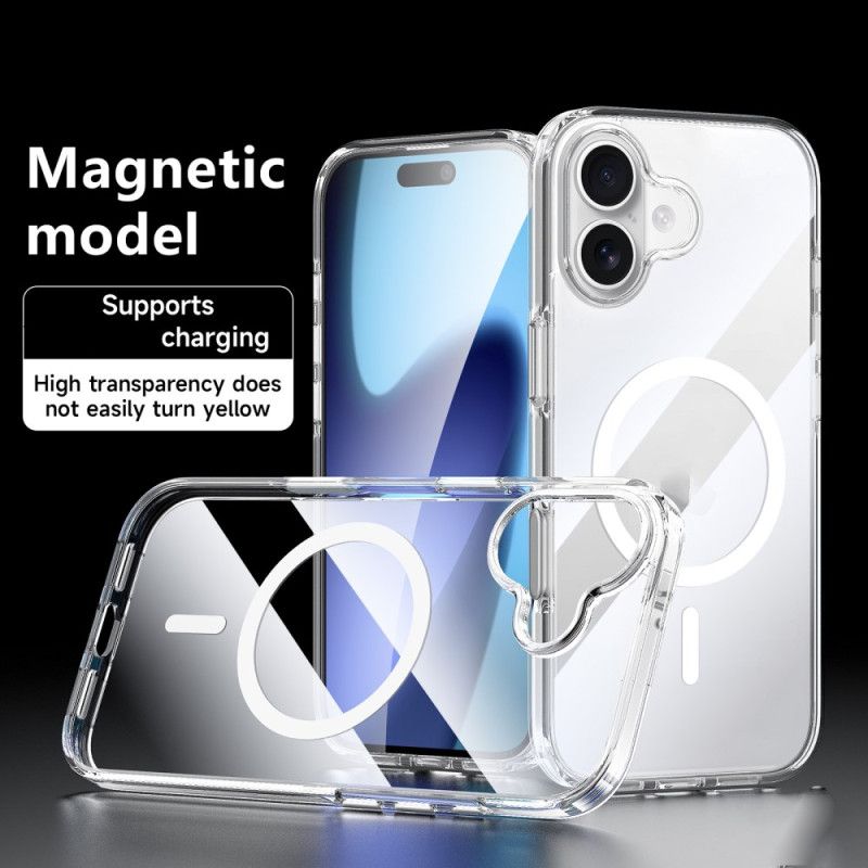 Cover iPhone 17 Telefon Etui Magsafe-kompatibel Klar