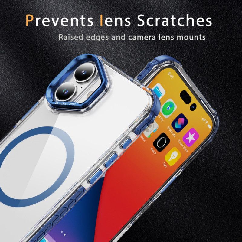 Cover iPhone 17 Telefon Etui Magsafe-kompatibel Støtte Og Linsebeskyttelse