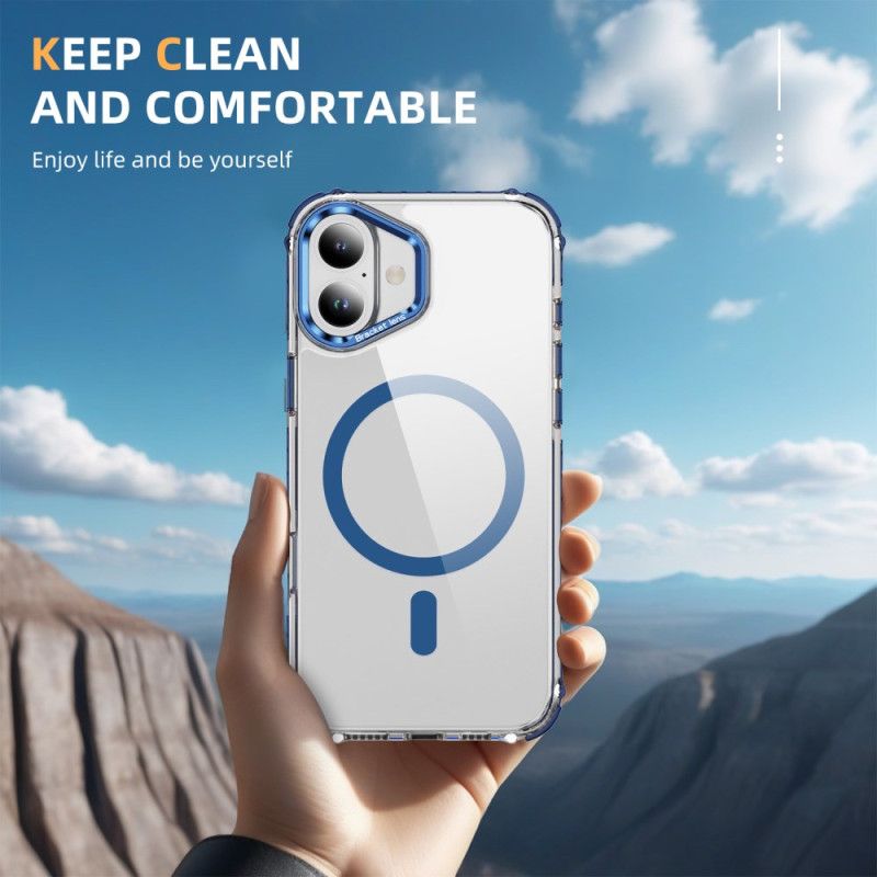 Cover iPhone 17 Telefon Etui Magsafe-kompatibel Støtte Og Linsebeskyttelse