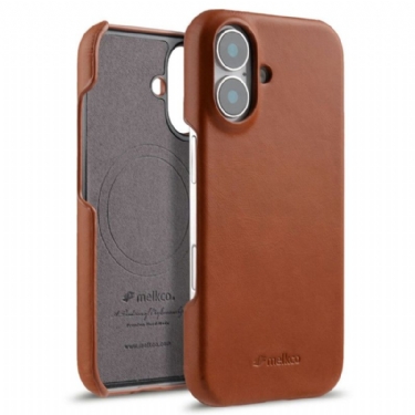 Cover iPhone 17 Telefon Etui Magsafe-kompatibel Vokset Læder