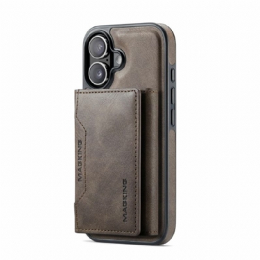 Cover Til iPhone 17 Kompatibel Med Magsafe Aftagelig Kortholder Magging