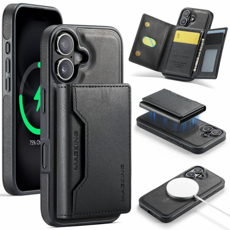 Cover Til iPhone 17 Kompatibel Med Magsafe Aftagelig Kortholder Magging