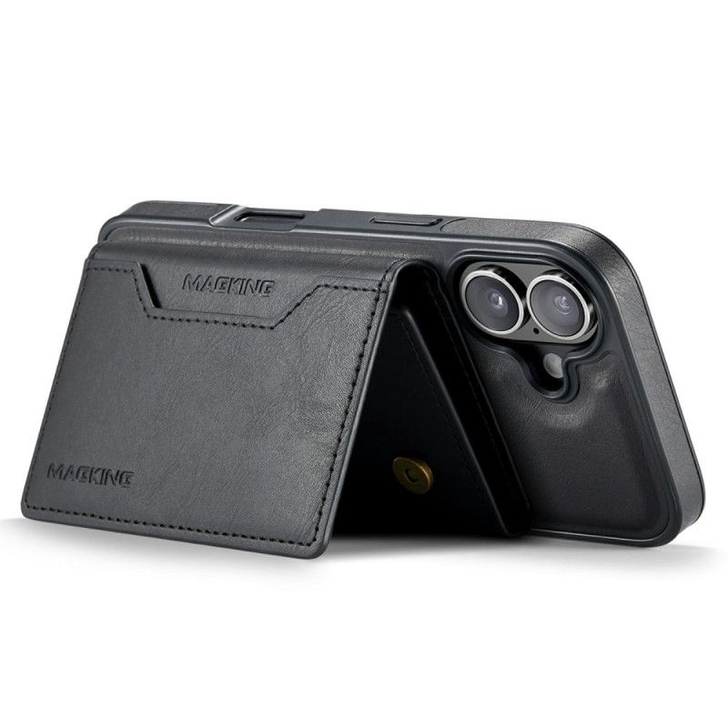 Cover Til iPhone 17 Kompatibel Med Magsafe Aftagelig Kortholder Magging