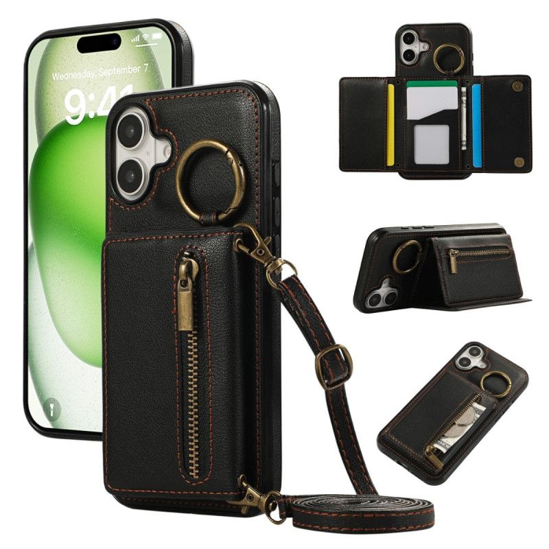 Cover Til iPhone 17 Lynlåspung