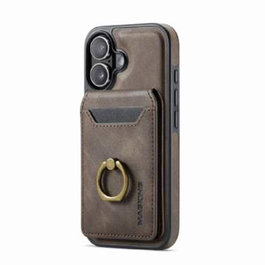 Cover Til iPhone 17 Magsafe Med Rfid-kortholder Og Integreret Stativ