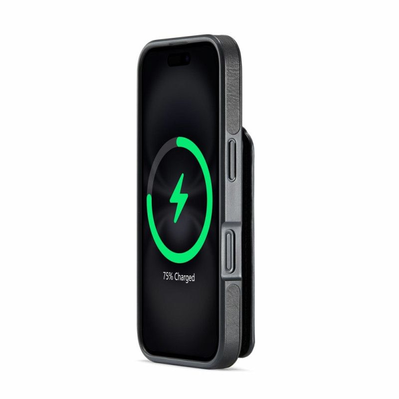 Cover Til iPhone 17 Magsafe Med Rfid-kortholder Og Integreret Stativ