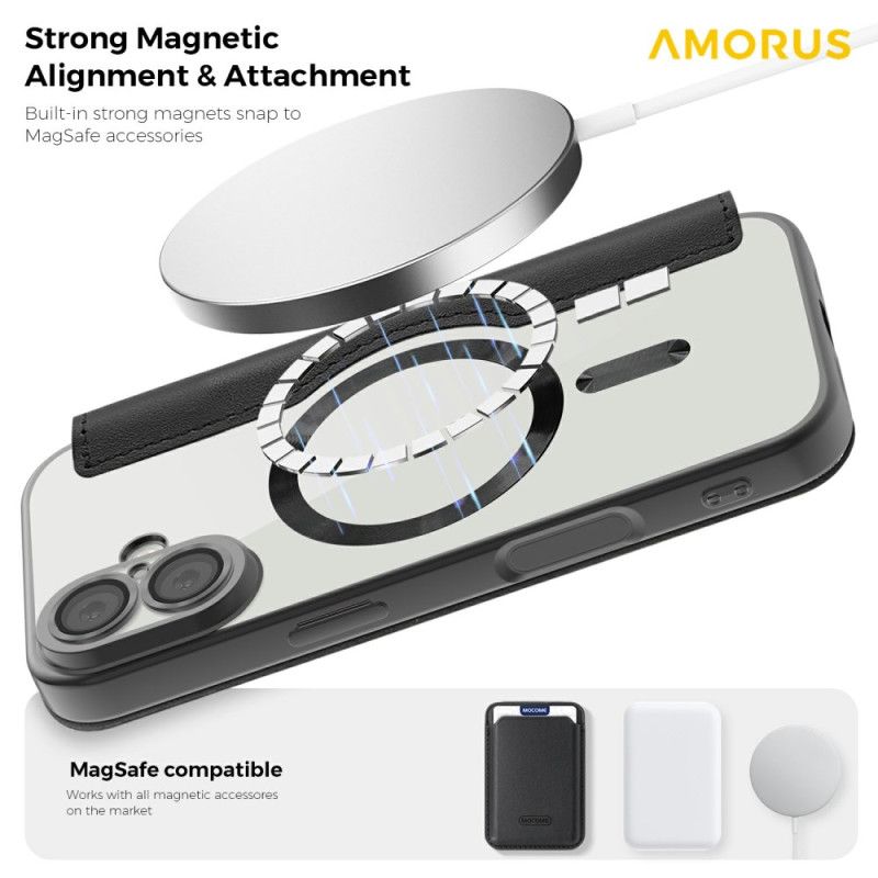 Etui iPhone 17 Magsafe-kompatibel Med Rfid-kortholder