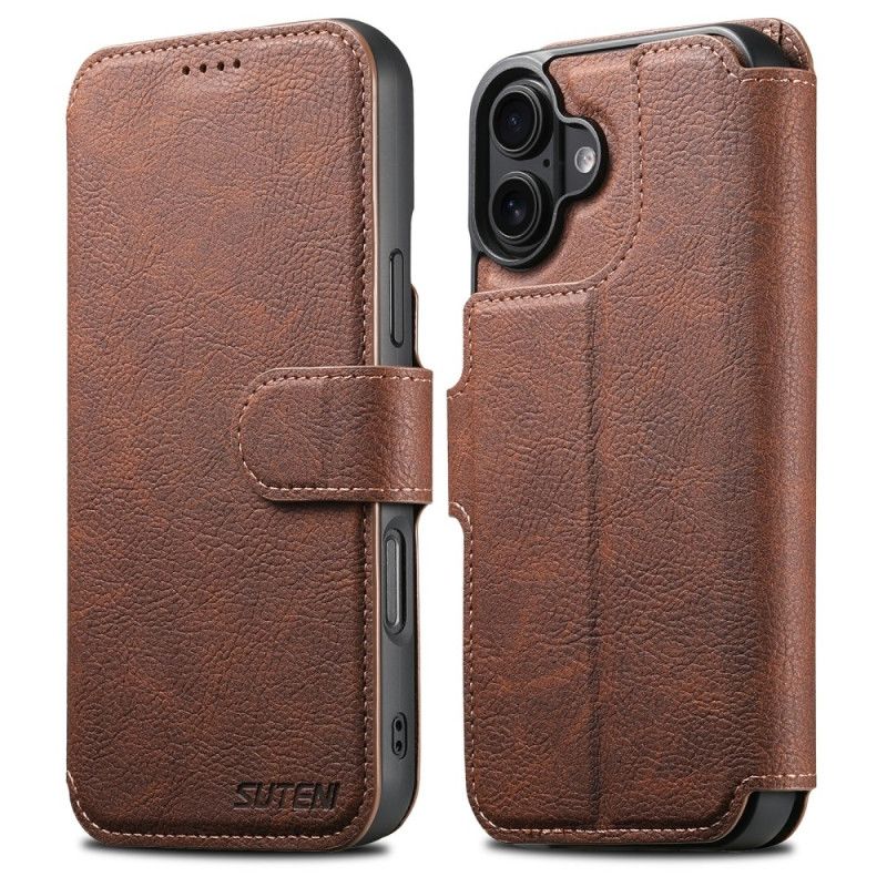 Flip Cover iPhone 17 Aftageligt Magsafe-etui Suteni