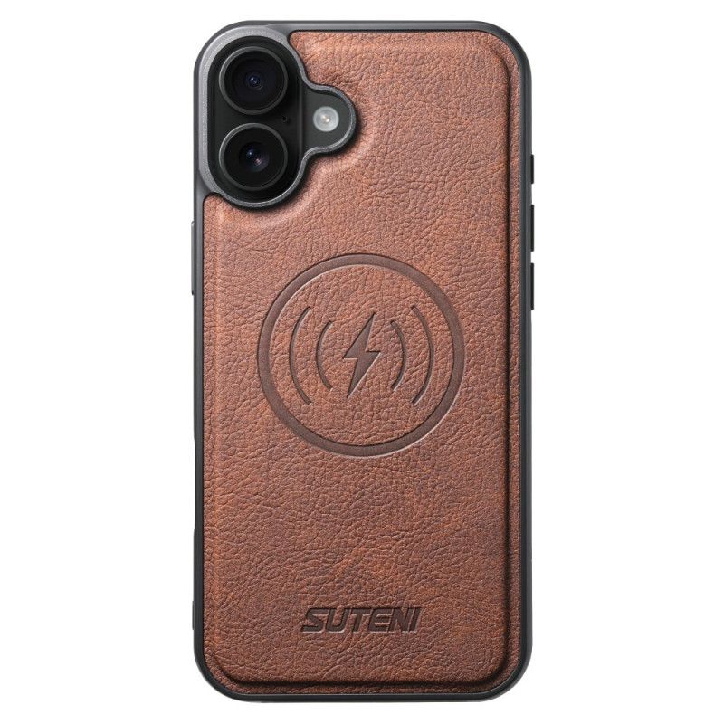 Flip Cover iPhone 17 Aftageligt Magsafe-etui Suteni