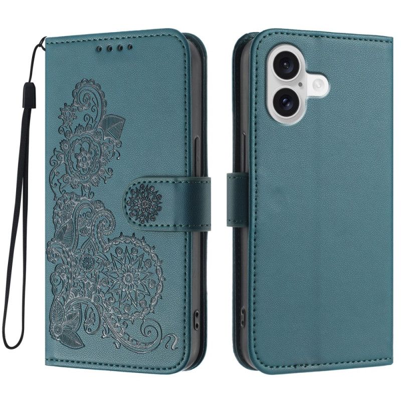 Flip Cover iPhone 17 Blomsterblonde