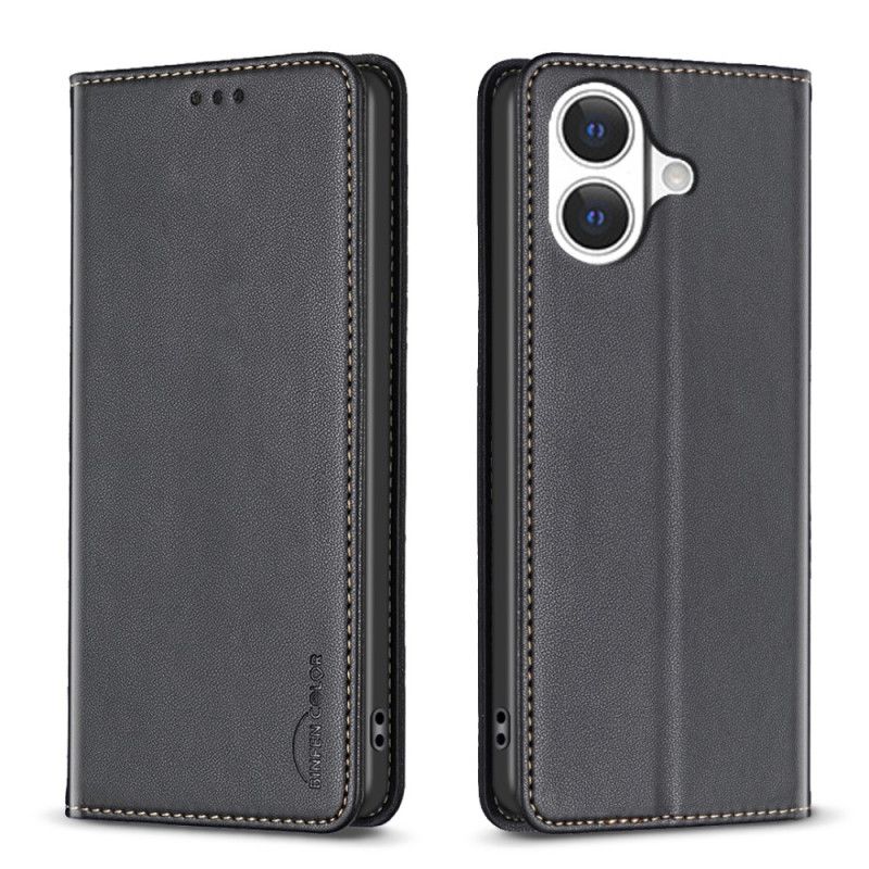 Flip Cover iPhone 17 Klassisk Binfen-farve
